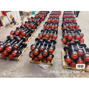 平板车轮厂家矿用车轮空心实心铸钢矿车轮对矿山轨道矿用矿车轮对